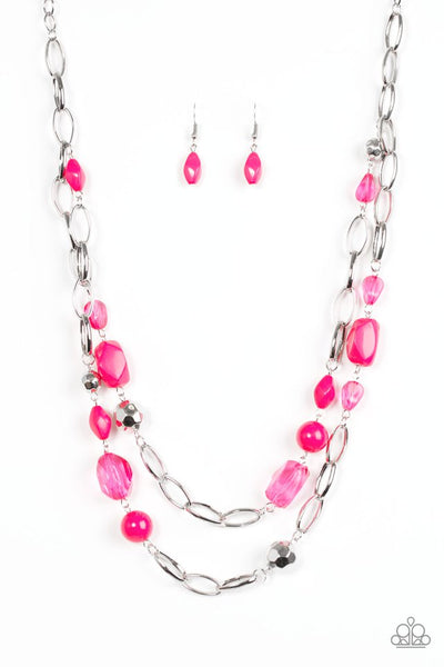 paparazzi-jewelry-gleam-weaver-pink-necklace-patty-conns-bling-boutique