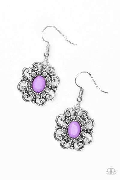 paparazzi-jewelry-first-and-foremost-flowers-purple-earrings-patty-conns-bling-boutique