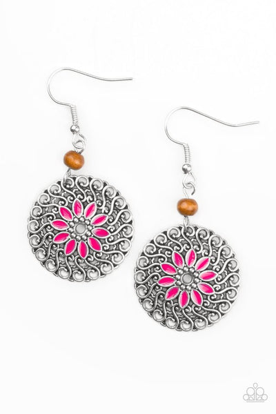 paparazzi-jewelry-honolulu-harmony-pink-earrings-patty-conns-bling-boutique