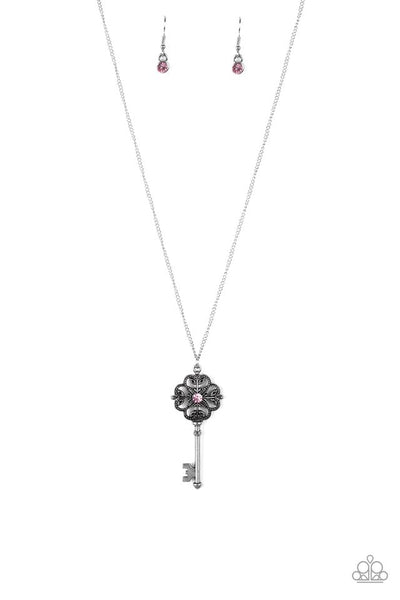 paparazzi-jewelry-got-it-on-lock-pink-necklace-patty-conns-bling-boutique