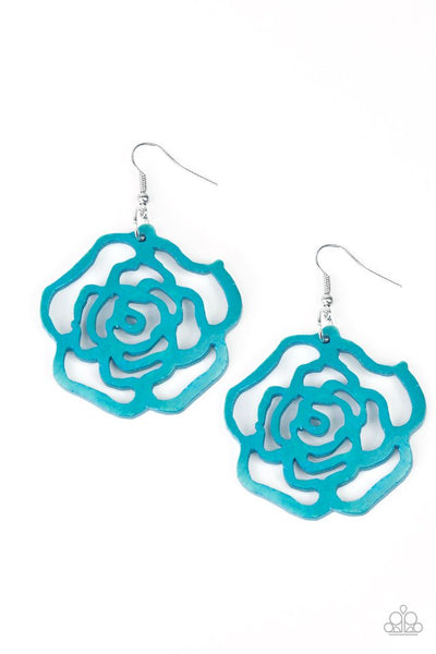 paparazzi-jewelry-island-rose-blue-earrings-patty-conns-bling-boutique