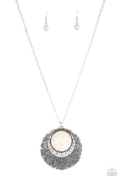 paparazzi-jewelry-medallion-meadow-white-necklace-patty-conns-bling-boutique
