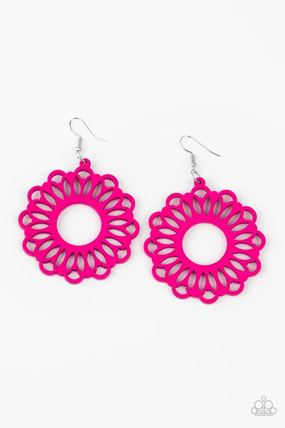 paparazzi-jewelry-dominican-daisy-pink-earrings-patty-conns-bling-boutique