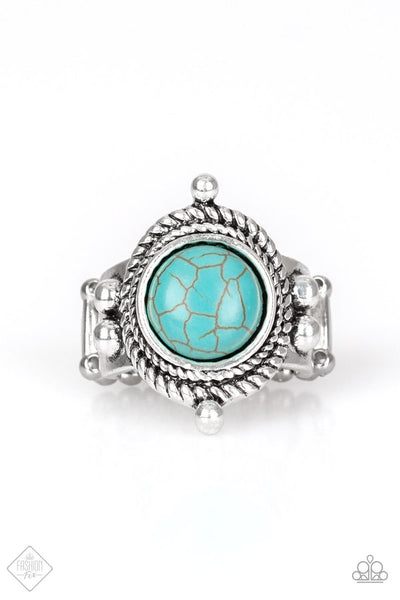 Paparazzi Jewelry | Prone To Wander - Blue Ring | Patty Conn's Bling Boutique