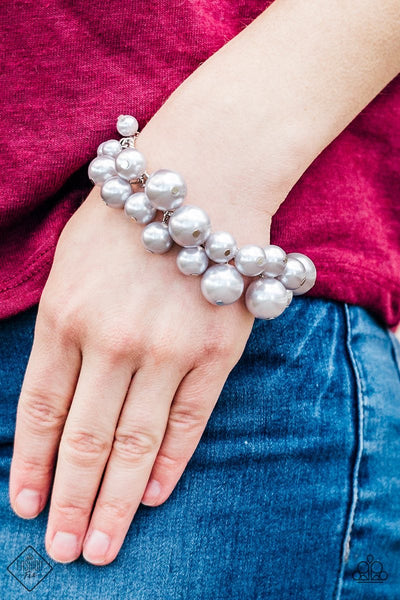 Paparazzi Jewelry | GLAM The Expense - Silver Bracelet | Patty Conn's Bling Boutique