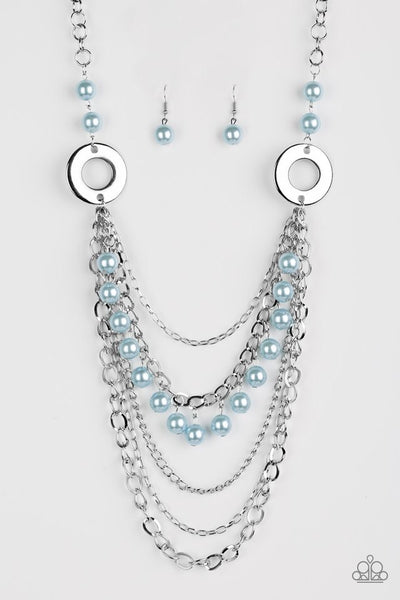 Paparazzi Jewelry | BELLES and Whistles - Blue Necklace | Patty Conn's Bling Boutique