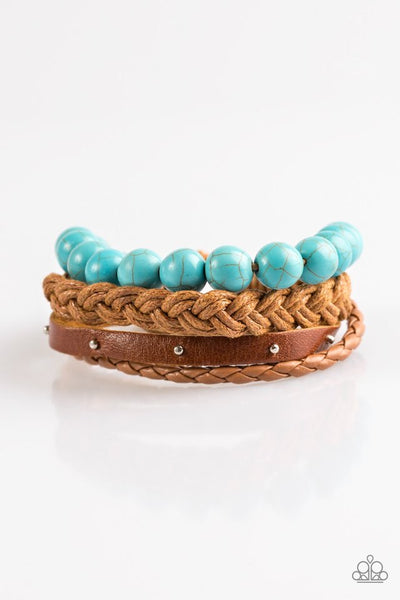 Paparazzi Jewelry | Natural Resources - Blue Bracelet | Patty Conn's Bling Boutique