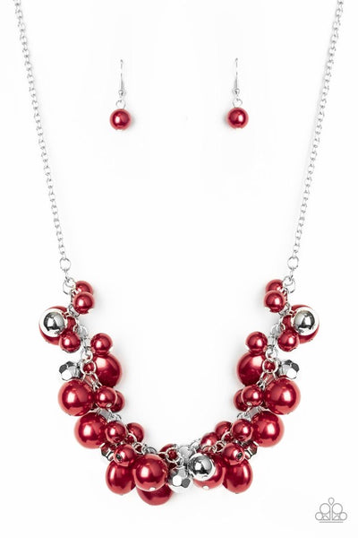 Paparazzi Jewelry | Battle of the Bombshells - Red Necklace | Patty Conn's Bling Boutique
