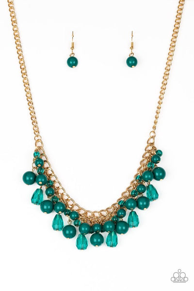Paparazzi Jewelry | Tour de Trendsetter - Green Necklace | Patty Conn's Bling Boutique