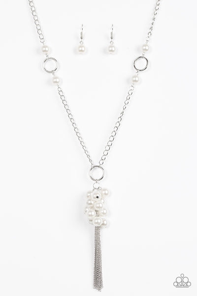 Paparazzi Jewelry | Hit The Runway - White Necklace | Patty Conn's Bling Boutique