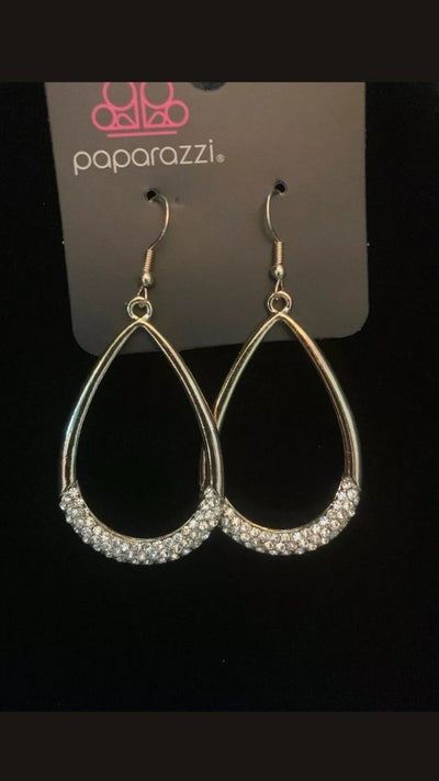 Paparazzi Jewelry | Take A Dip - Gold Earrings | Patty Conn's Bling Boutique