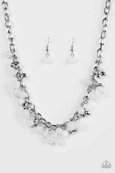 Paparazzi Jewelry | Palm Beach Boutique - White Necklace | Patty Conn's Bling Boutique