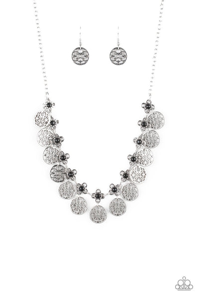 Paparazzi Jewelry | Mandala Movement - Black Necklace | Patty Conn's Bling Boutique