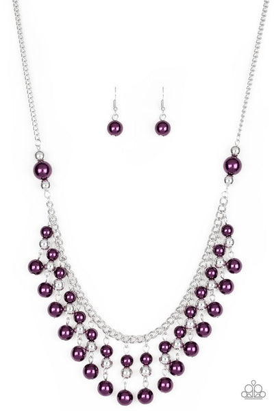 Paparazzi Jewelry | Location, Location, Location! - Purple Necklace | Patty Conn's Bling Boutique
