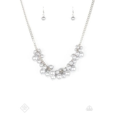 Paparazzi Jewelry | Glam Queen - Silver Necklace | Patty Conn's Bling Boutique
