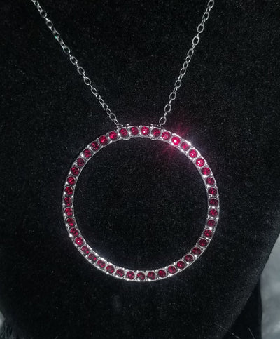 Paparazzi Jewelry | Center Of Attention - Red Necklace | Patty Conn's Bling Boutique