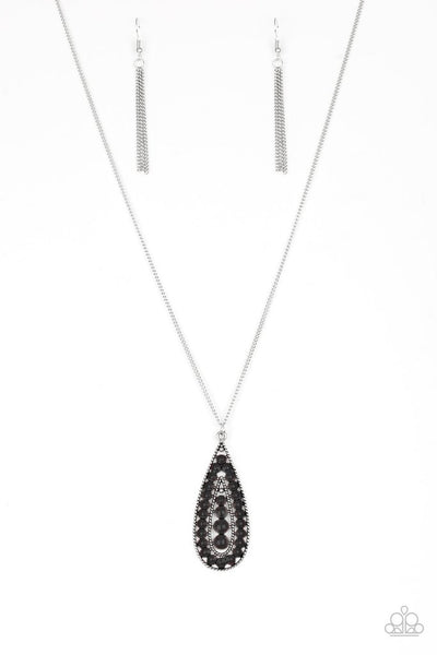 Paparazzi Jewelry | Tiki Tease - Black Necklace | Patty Conn's Bling Boutique